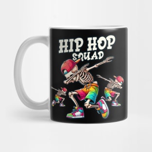 Hip Hop Squad – Vibrant Dabbing Skeleton Dab Dance Mug